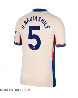 Billige Fotballdrakt Chelsea Benoit Badiashile #5 Replika Bortedrakt 2024-25 Kortermet